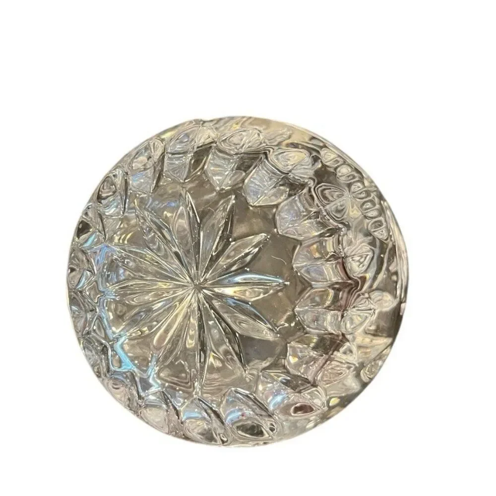 Mikasa Germany Crystal Christmas Tree Tea Light Votive Candle Holder Small Vase